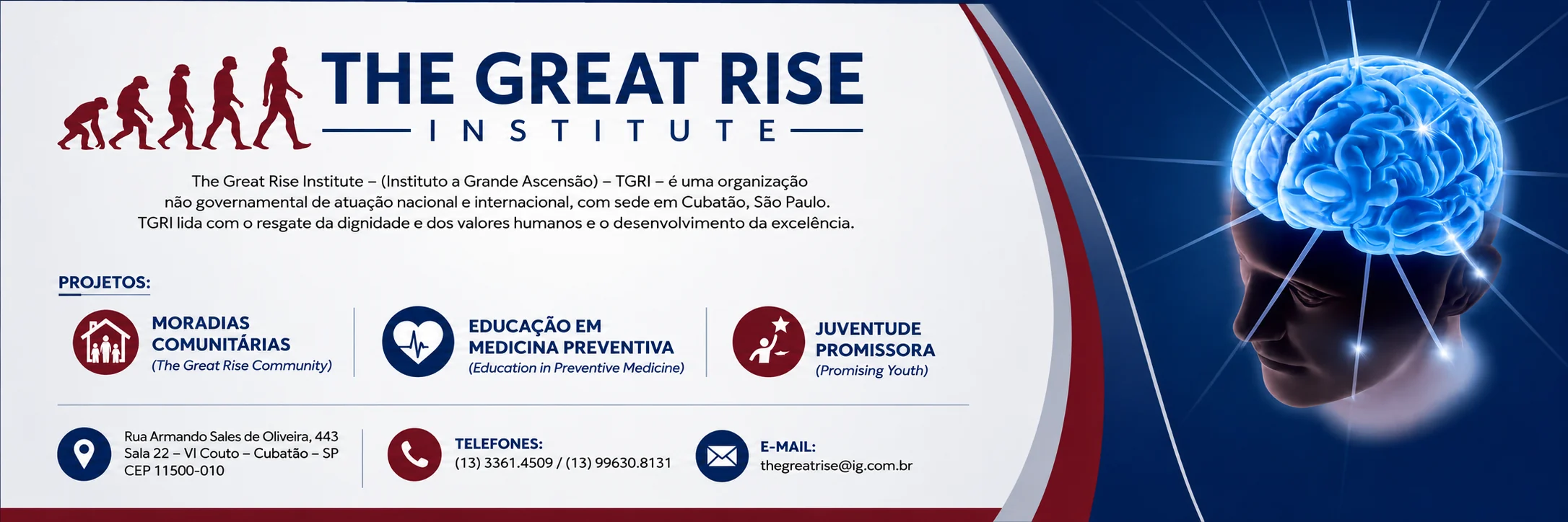 Banner institucional The Great Rise Institute